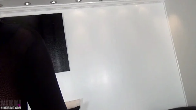 Preview of NikkiSims Bouncing In Black Sheer XXX